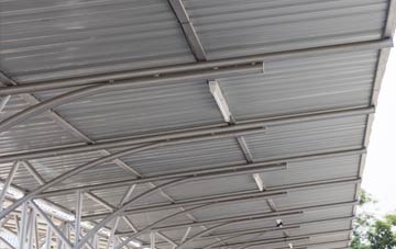 installing Brigham metal roofing